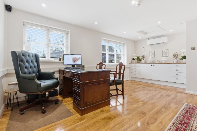 Consultation room at The Pregnancy Clinic
