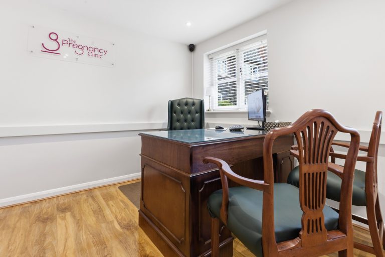 Consultant office at The Pregnancy Clinic
